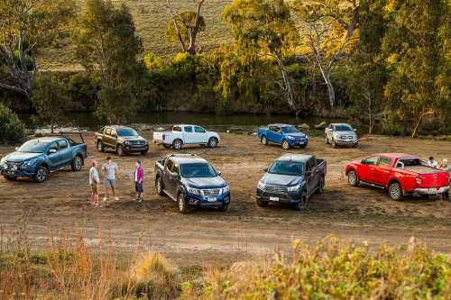 Ute comparison : Ford Ranger v Holden Colorado v Isuzu D-Max v Mazda BT-50 v Mitsubishi Triton v Nissan Navara v Toyota HiLux v Volkswagen Amarok