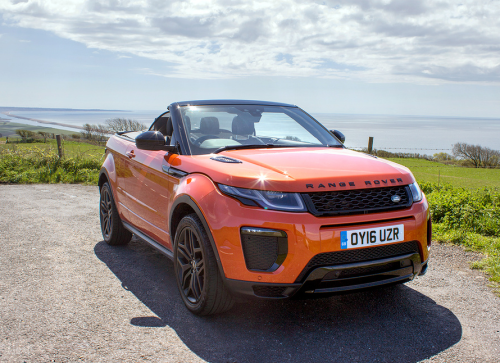 Range Rover Evoque Convertible first drive review : Top down, revs up