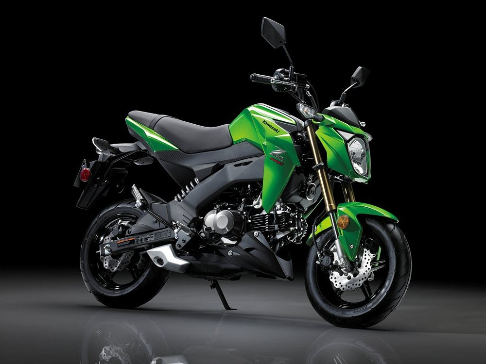 First Ride Review : 2017 Kawasaki Z125 Pro