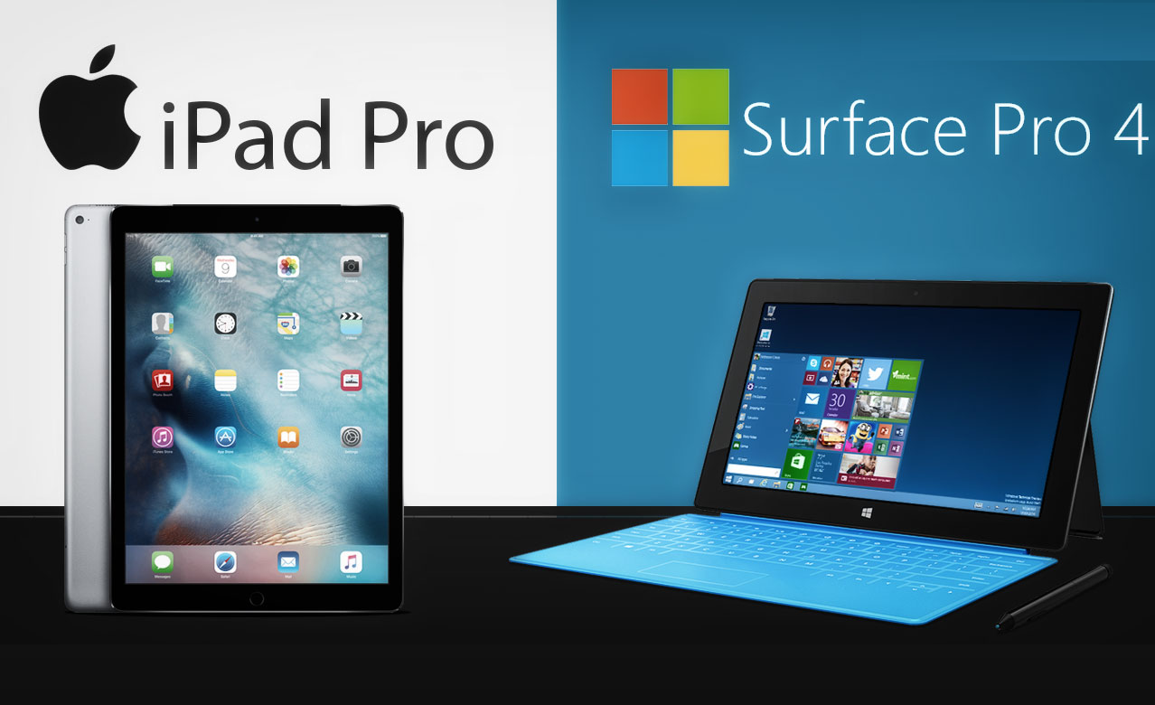 Surface Pro 4 Vs Ipad Pro Which Tablet Wins Gearopen Com