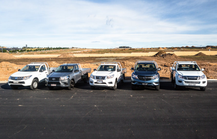 Single-cab ute comparison Isuzu D-Max v Mazda BT-50 v Mitsubishi Triton v Nissan Navara v Toyota HiLux