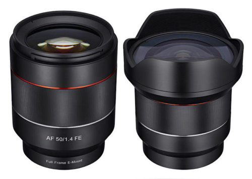 Samyang 14mm f/2.8 and 50mm f/1.4 lenses announced with AF support