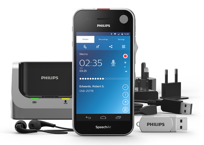 Philips SpeechAir Modernizes The Voice Recorder With Built-In Apps And More