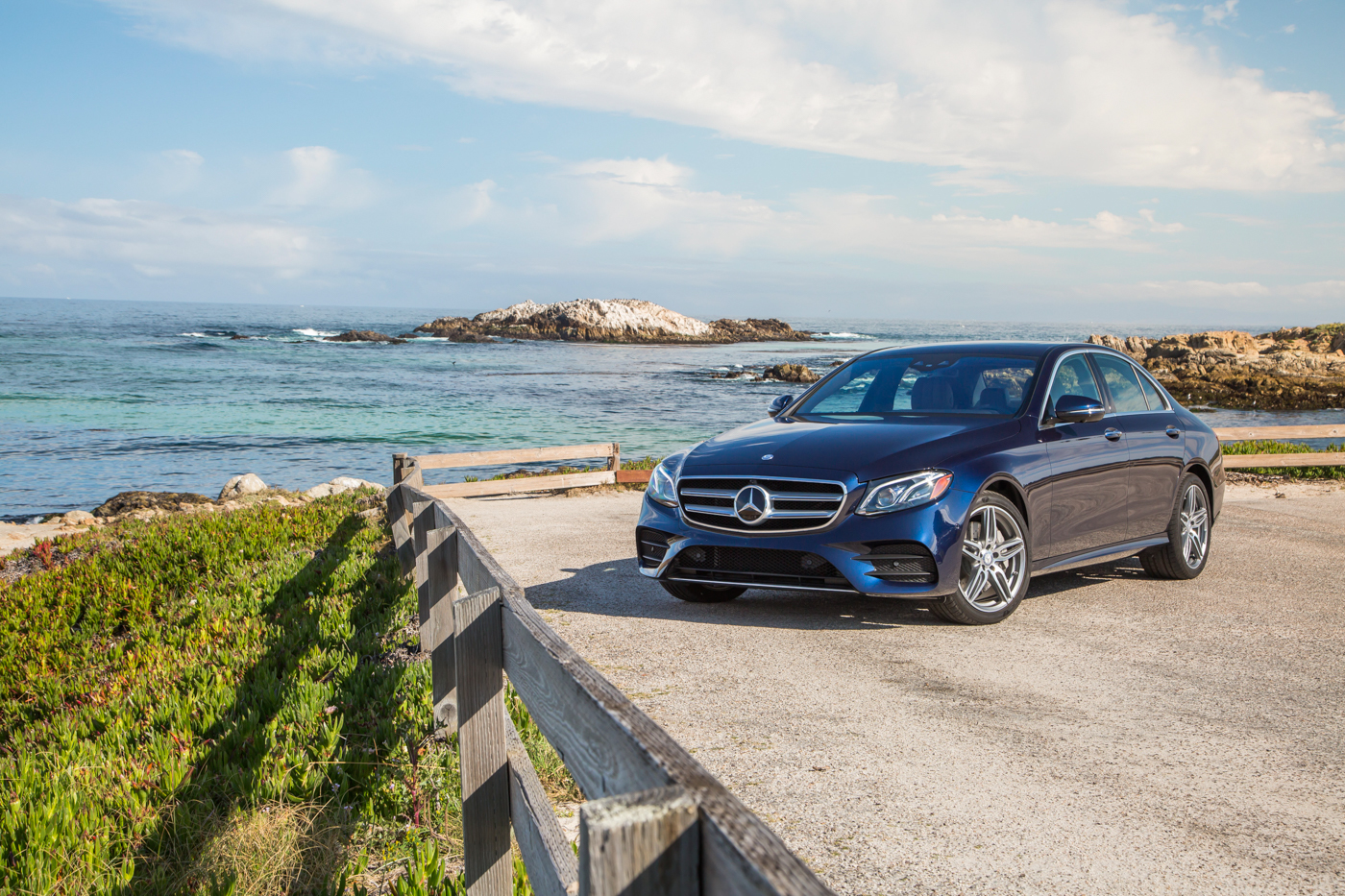 Mercedes Benz’s E300 is a luxury car that happens to be high-tech