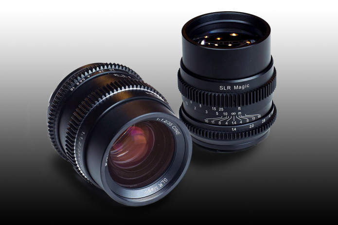 SLR Magic Announces CINE 35mm F1.2 and CINE 75mm F1.4 Lenses