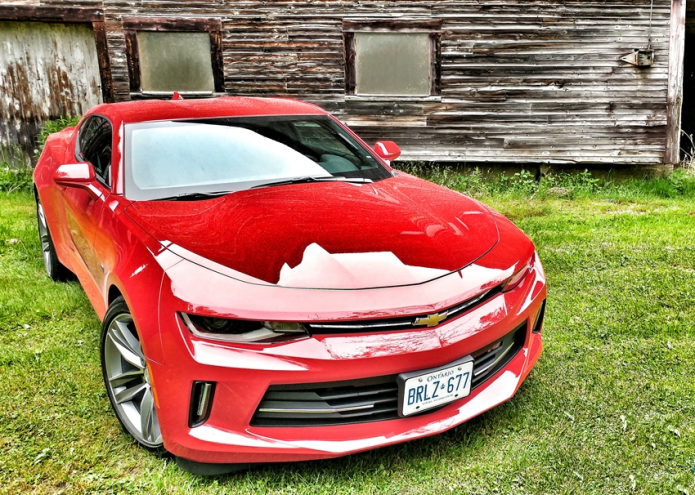 The 2016 Chevrolet Camaro LT takes on a Trio of V6 Muscle Cars