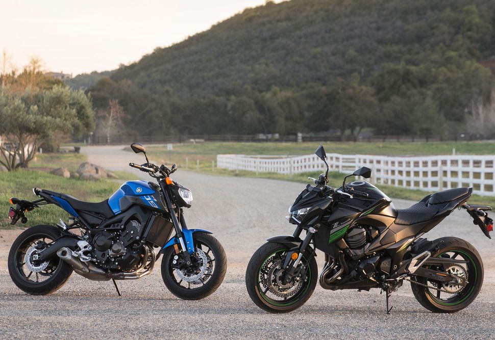 Kawasaki Z800 vs. Yamaha FZ-09 – COMPARISON TEST