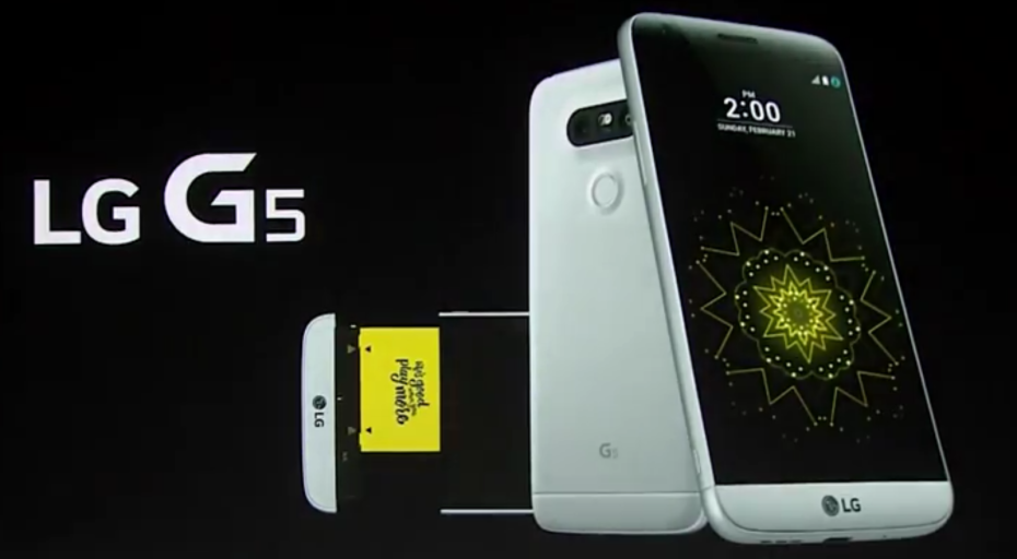LG G5 can connect to LG’s USB-C 4K monitor