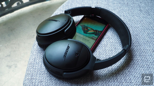 Bose goes wireless with the QuietComfort 35 headphones