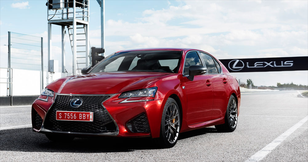 2016 Lexus GS F in Super-Sedan Showdown with BMW, Audi, and Cadillac