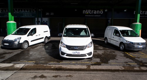 Budget van comparison : Citroen Berlingo v LDV G10 v Volkswagen Caddy