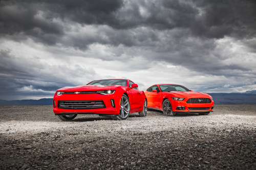 COMPARISON: 2016 CHEVROLET CAMARO RS VS. 2016 FORD MUSTANG ECOBOOST