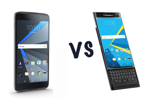 BlackBerry DTEK50 vs BlackBerry Priv: What’s the difference?