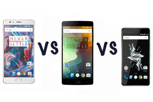 OnePlus 3 vs OnePlus 2 vs OnePlus X: Which should you choose?
