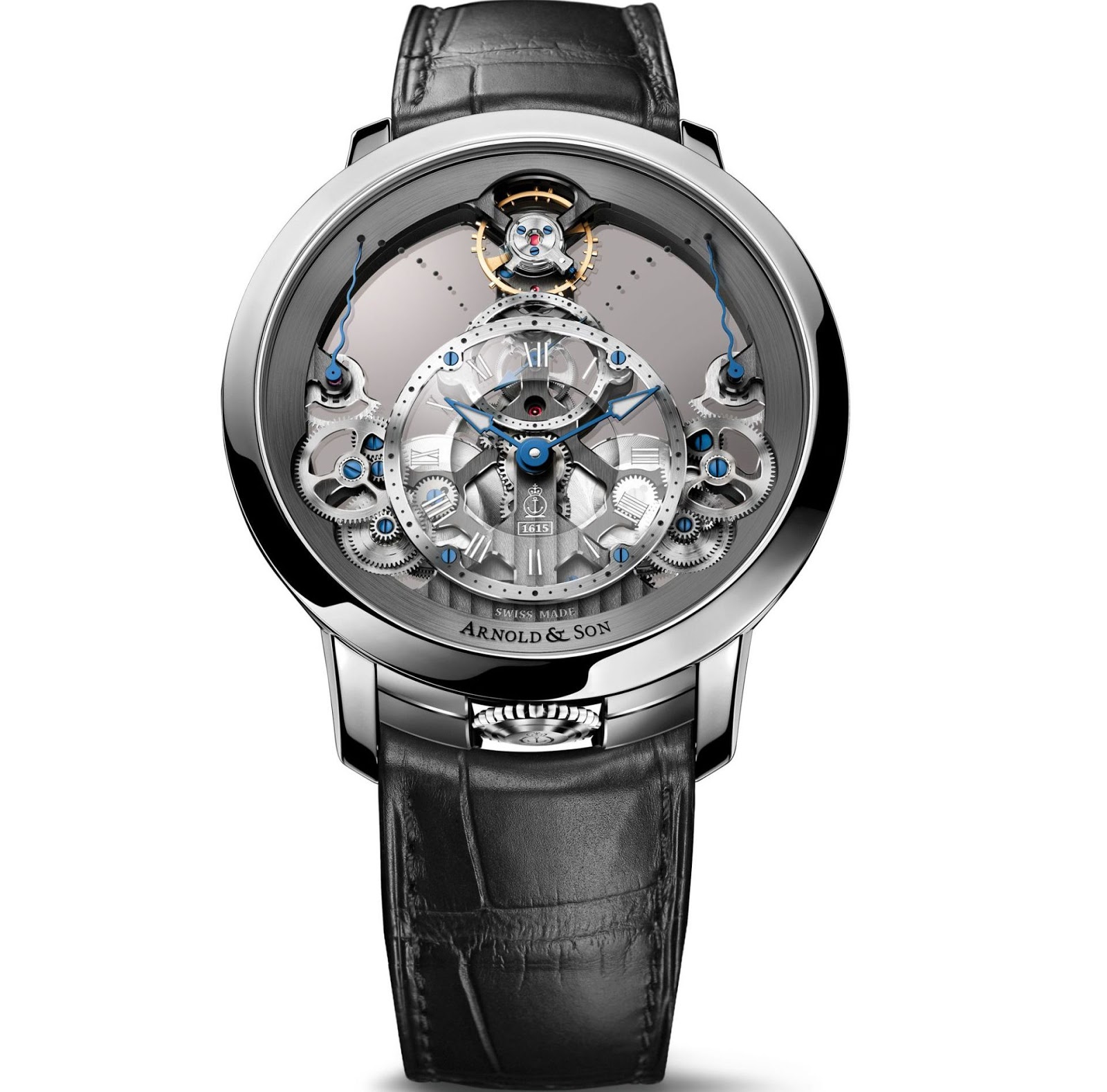 Arnold & Son Time Pyramid, New Stainless Steel Version 3