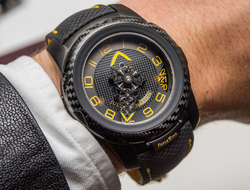 Ulysse Nardin FreakWing Artemis Racing Limited Edition Watch Hands-On