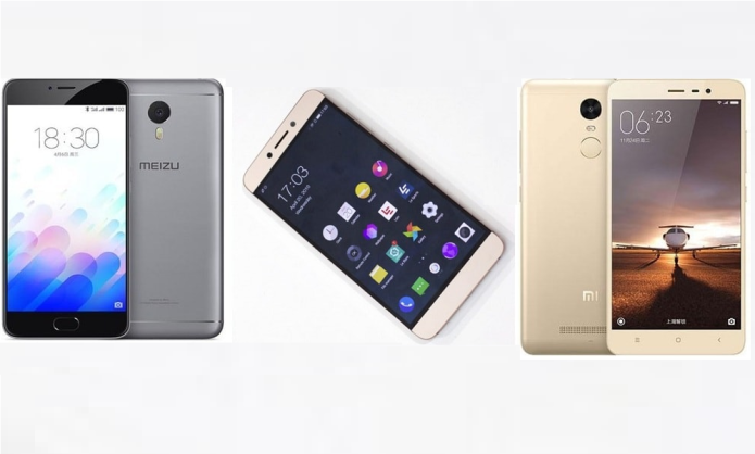 LeEco Le 2 vs Xiaomi Redmi Note 3 vs Meizu m3 Note : Price, Full Phone Specification Compared