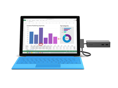 Microsoft Surface Dock Review : Turn Surface Into a Desktop