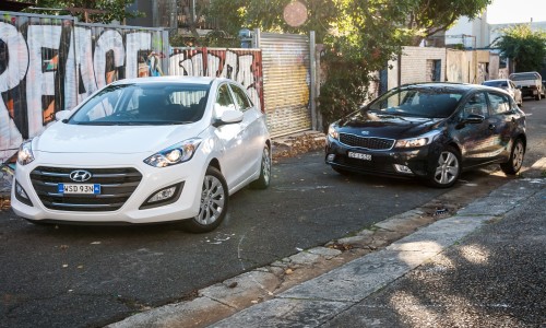 2016 Hyundai i30 Active v 2017 Kia Cerato S Comparison