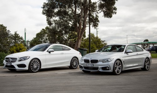 Comparison : Mercedes-Benz C300 Coupe v BMW 430i