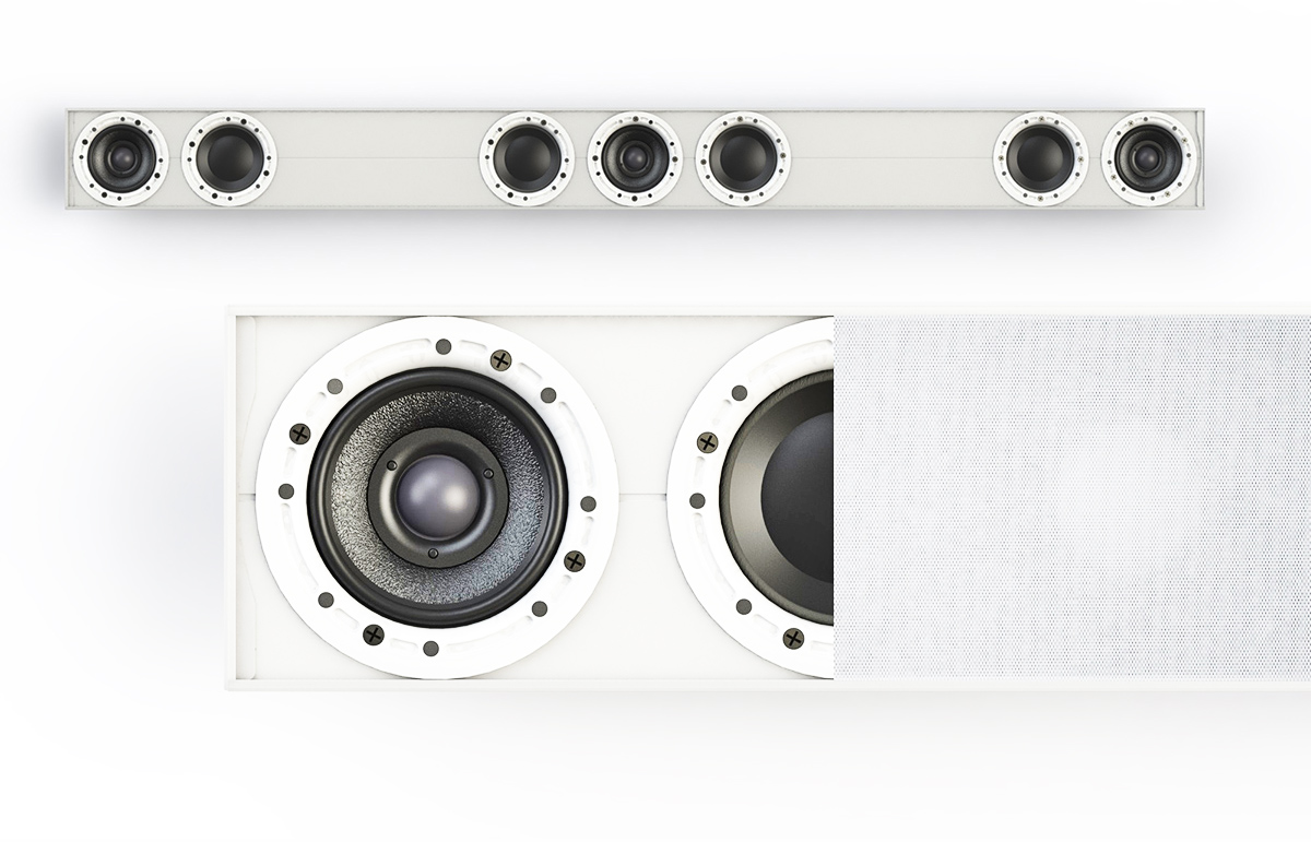 Morel SoundWall LCR4 SW In-Wall Modular Soundbar System Review