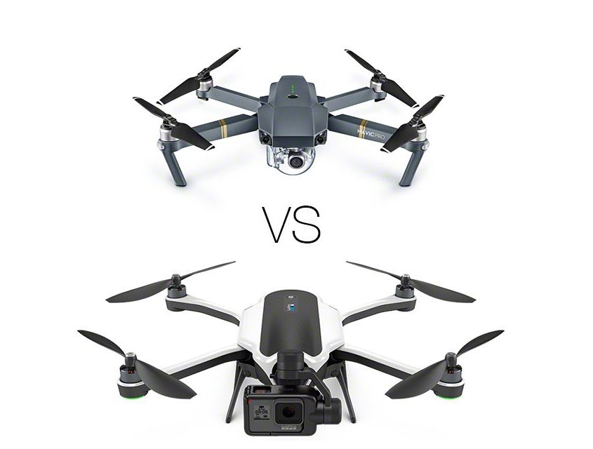 Comparison : GoPro Karma vs DJI Mavic Pro