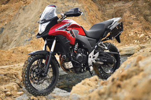 Honda CB500X Adventure Kit by Rally-Raid Products