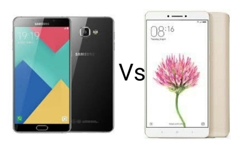 Samsung Galaxy A9 Pro Vs Xiaomi Mi Max : Price specs comparison