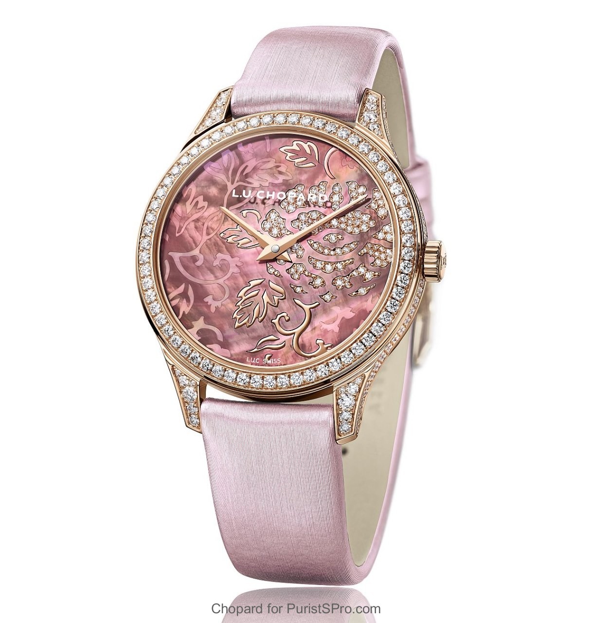 Chopard L.U.C XP Esprit De Fleurier Peony Watch Hand-on: