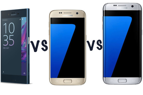 Sony Xperia XZ vs Samsung Galaxy S7 vs S7 edge: What’s the difference?