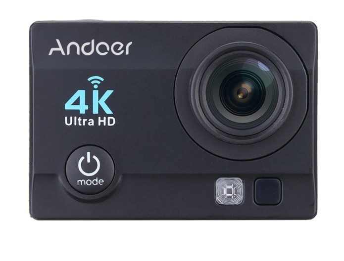 Andoer Review – A 2 Inch LCD 4K Wifi FPV Action Camera with 170°Wide-Angle Lens