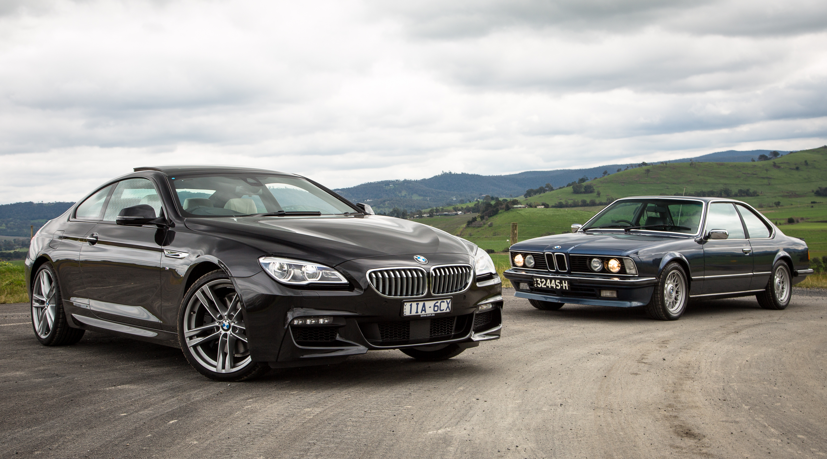 BMW 6 Series Old v New - 2016 650i v 1984 635CSi