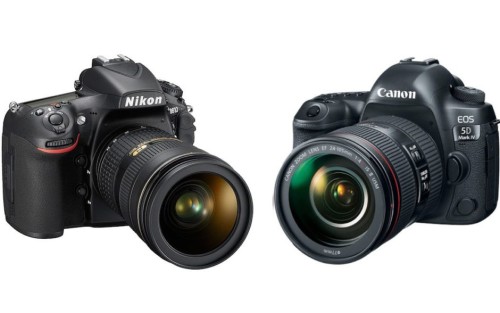 Canon EOS 5D Mark IV vs Nikon D810 Comparison