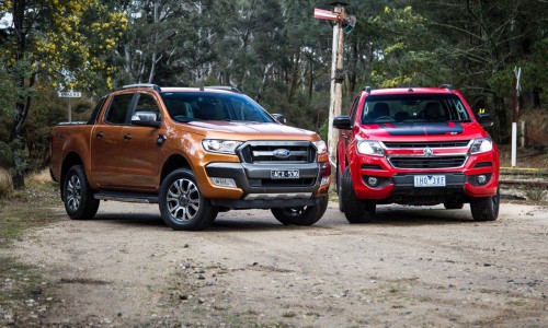 Ford Ranger Wildtrak v Holden Colorado Z71 comparison