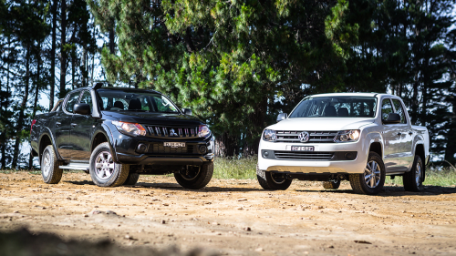 Mitsubishi Triton GLX+ v Volkswagen Amarok Core comparison