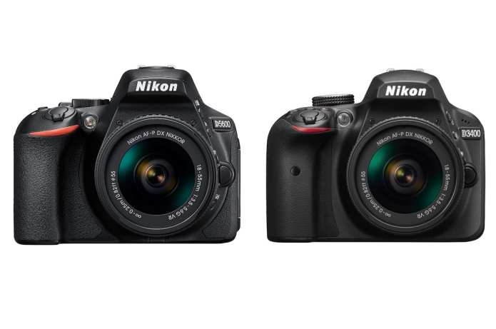 Nikon D5600 vs D3400 Comparison