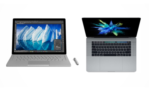 MacBook Pro vs. Surface Book : How 2016’s Models Compare