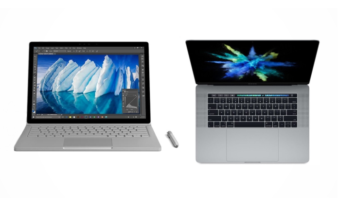 MacBook Pro vs. Surface Book : How 2016's Models Compare