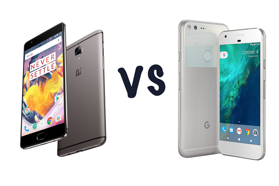OnePlus 3T vs Google Pixel XL: What’s the difference?