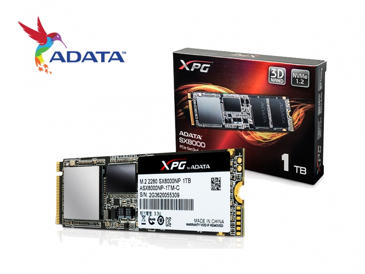 Adata XPG SX8000 512GB PCIe NVMe M.2 SSD review