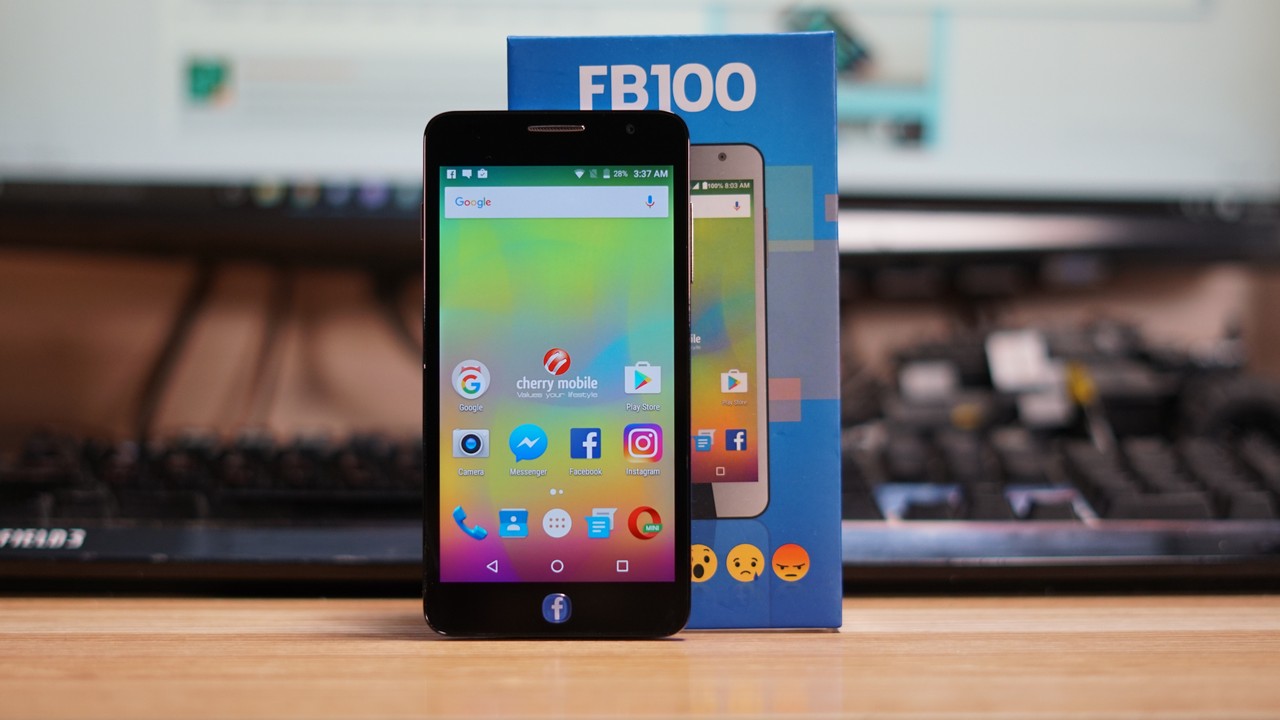 Cherry Mobile FB100 Hands-on Review: Unboxing - Unofficial Facebook ...
