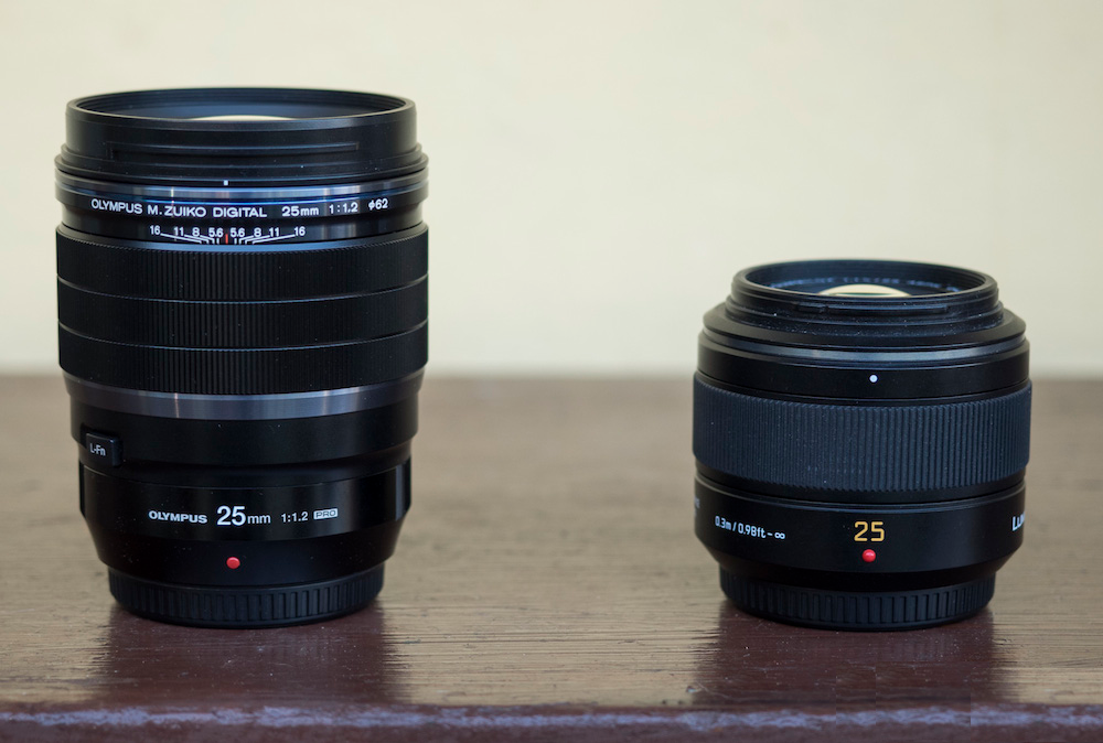 Olympus M.Zuiko 25mm f/1.2 PRO vs. Panasonic Leica 25mm f/1.4 – The complete comparison