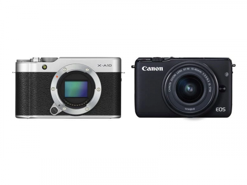 Fujifilm X-A10 vs Canon EOS M10 Comparison Review