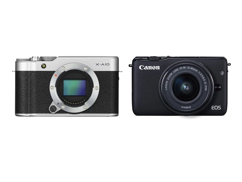Fujifilm X-A10 vs Canon EOS M10 Comparison Review
