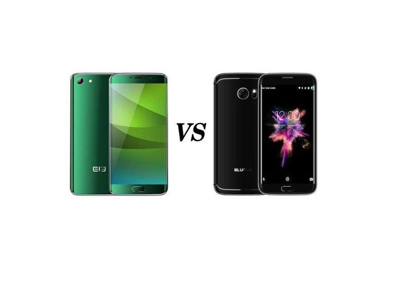 Bluboo Edge vs. Elephone S7 Dual Curved Phone Review