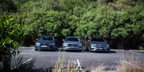 Luxury diesel sedan comparison : Audi A6 v Mercedes-Benz E220d v Volvo S90