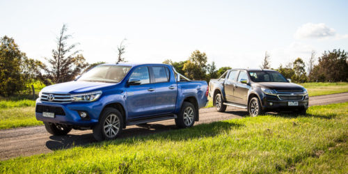 Holden Colorado LTZ v Toyota HiLux SR5 comparison