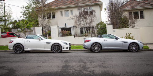 Mercedes-AMG Old v New Comparisons : 2015 SLK55 v 2017 SLC43