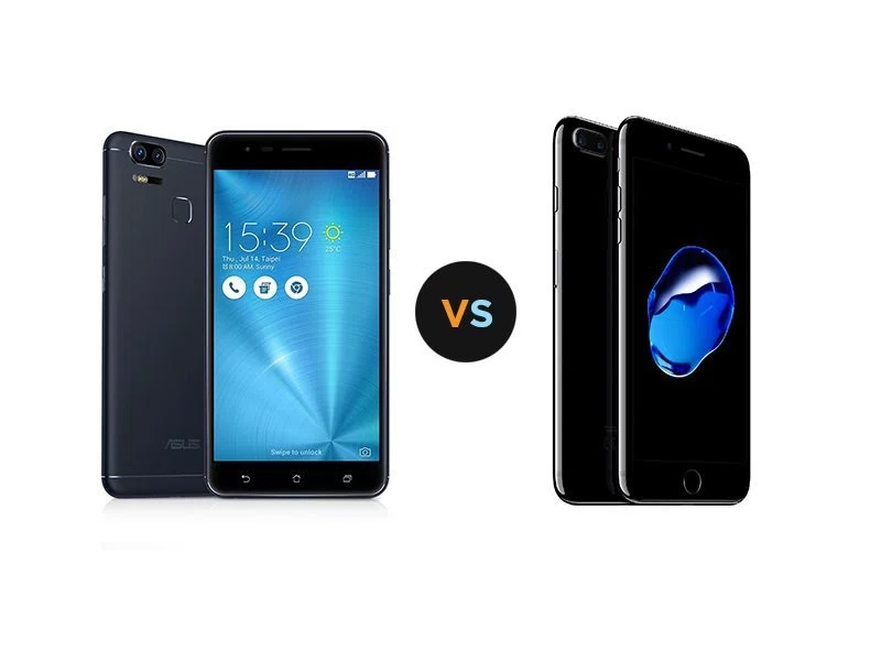 Specs Comparison : ASUS ZenFone 3 Zoom vs Apple iPhone 7 Plus