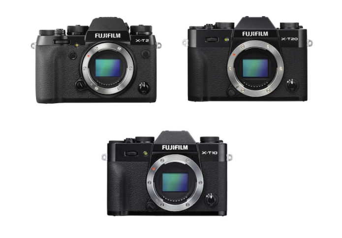 Fujifilm X-T20 vs X-T10 vs X-T2 Comparison